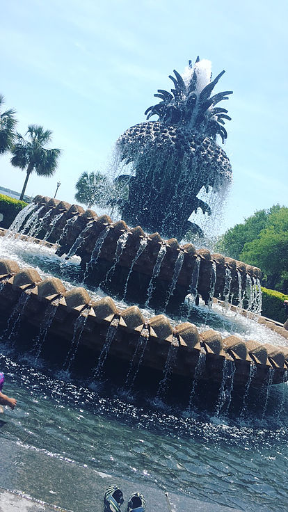 The Pineapple Fountain in Charleston